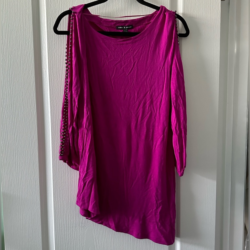 Magenta Top